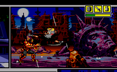 Снимок экрана из Comix Zone онлайн