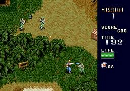 Mercs для Sega Mega Drive 2