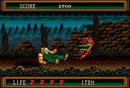 Splatterhouse 2 для Sega Mega Drive 2